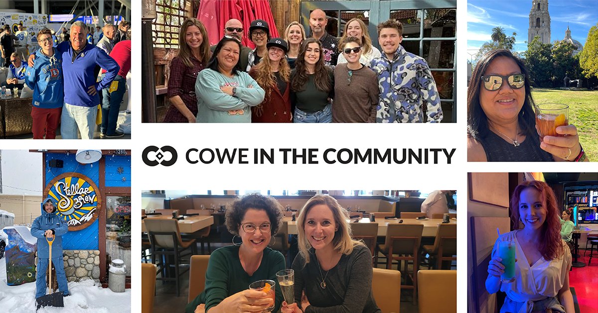 CoweOfficial's tweet photo. The #CoweCrew definitely had a holly jolly time rocking around various locales! It was snow cool to visit old haunts and explore new ones.

Here's a recap of what we've been up to in December. https://t.co/DcKrihUjgn