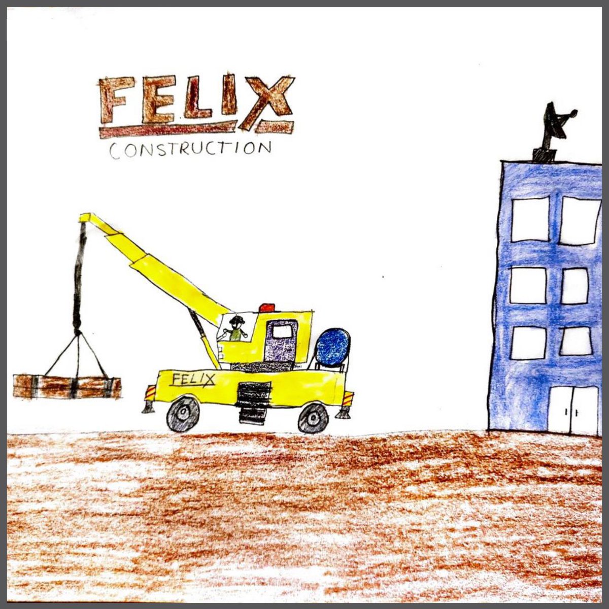 FelixConCo's tweet photo. The Torres kids were asked to draw a picture of their dad at work, and they nailed it! Manny’s kids perfectly illustrated his role as a crane/equipment operator for our projects in Texas. 

#Felix #FelixCulture #FelixCareers https://t.co/SGN5WZ1ua5