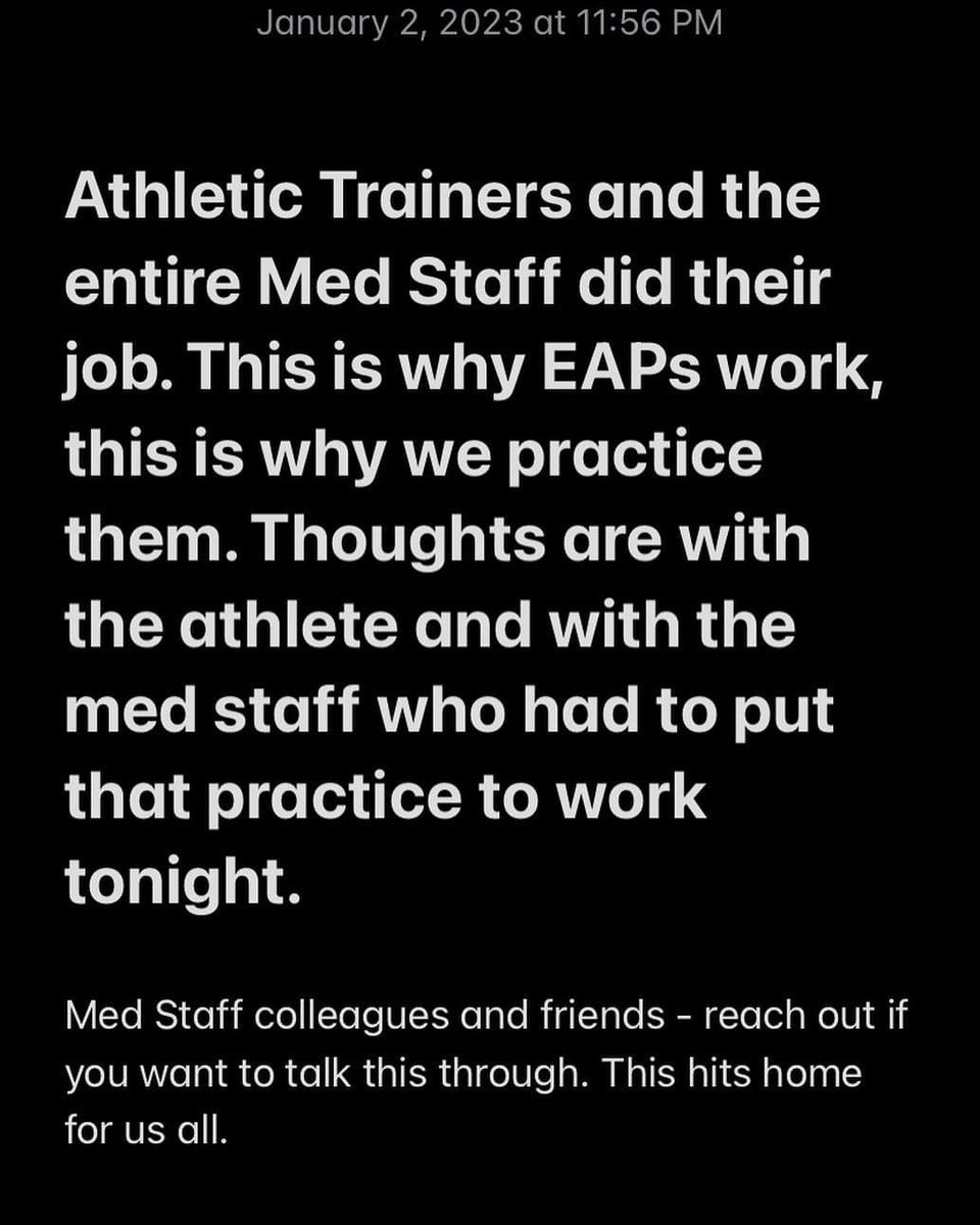 Praying for Hamlin as well as for his family &amp; friends! 🙏🏼