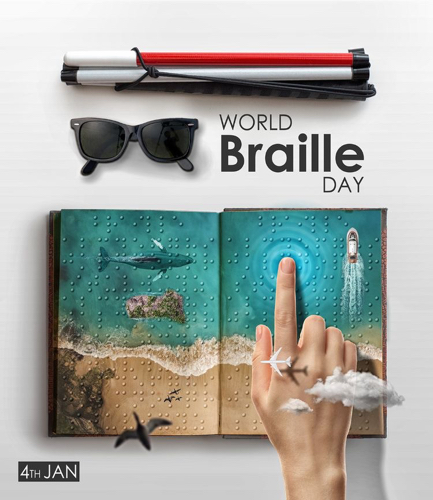 TheIndrajeet25's tweet photo. Warm wishes for the world Braille Day. Let us celebrate by thanking Louis Braille for opening this world for the visually impaired.
#worldbrailleday #louisbraille #braillescript #onestepforthevisuallyimpaired https://t.co/Eq9XeXTJzs