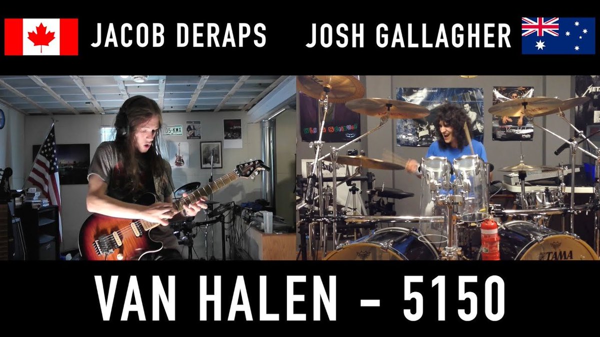 NCRinNA's tweet photo. New Rock Covers:
Deraps @Derapsofficial covers Van Halen's @vanhalen 5150 #FiftyOne50 #NewRockCovers #VanHalen #JoshGallagher #Deraps
๐ง https://t.co/2VGubpzGv4 https://t.co/AcTPLeQtsg