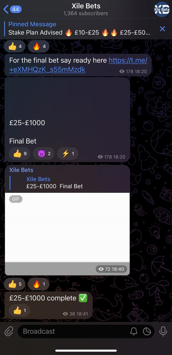 XileBets's tweet photo. £25-£1000 complete in the free telegram!! 

Join here https://t.co/2UYORUA9sy https://t.co/12sCcPQbGf