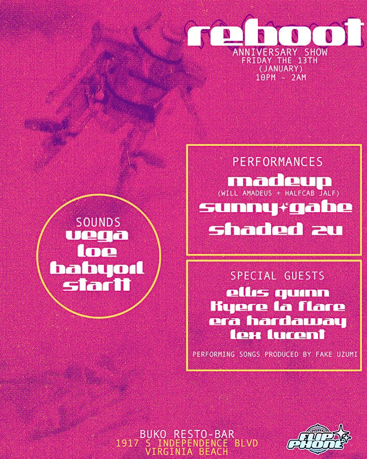 we going up next week!

DJs:
<a href="/_FoLauren/">loe innit?</a> 
<a href="/madstartt/">STARTT</a> 
<a href="/SBSTNVGA/">++</a> 
@MISTABABYOIL 

Performances:
<a href="/SunnyandGabe/">Sunny & Gabe</a> 
<a href="/HalfCabJalf/">Jalf Hardy</a> 
@willamadeus 

Special Guests:
[performing songs I produced]
<a href="/lucentlex/">Lex Lucent ☆</a> 
<a href="/mackzaddyyyy/">MACK</a> 
<a href="/KYERELAFLARE/">skkrt nowitzki</a> 
<a href="/EraHardaway/">ERA HARDAWAY</a> 
<a href="/woke_uphigh/">Waver Records</a> 

Tix are in my bio!