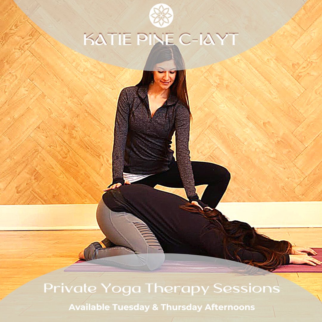 We are beyond excited to introduce our newest instructor - Certified Yoga Therapist Katie Pine!

Katie is a trauma-informed instructor and C-IAYT Yoga Therapist with more than 1,000 hours of specialized training in the therapeutic application of yogic practices