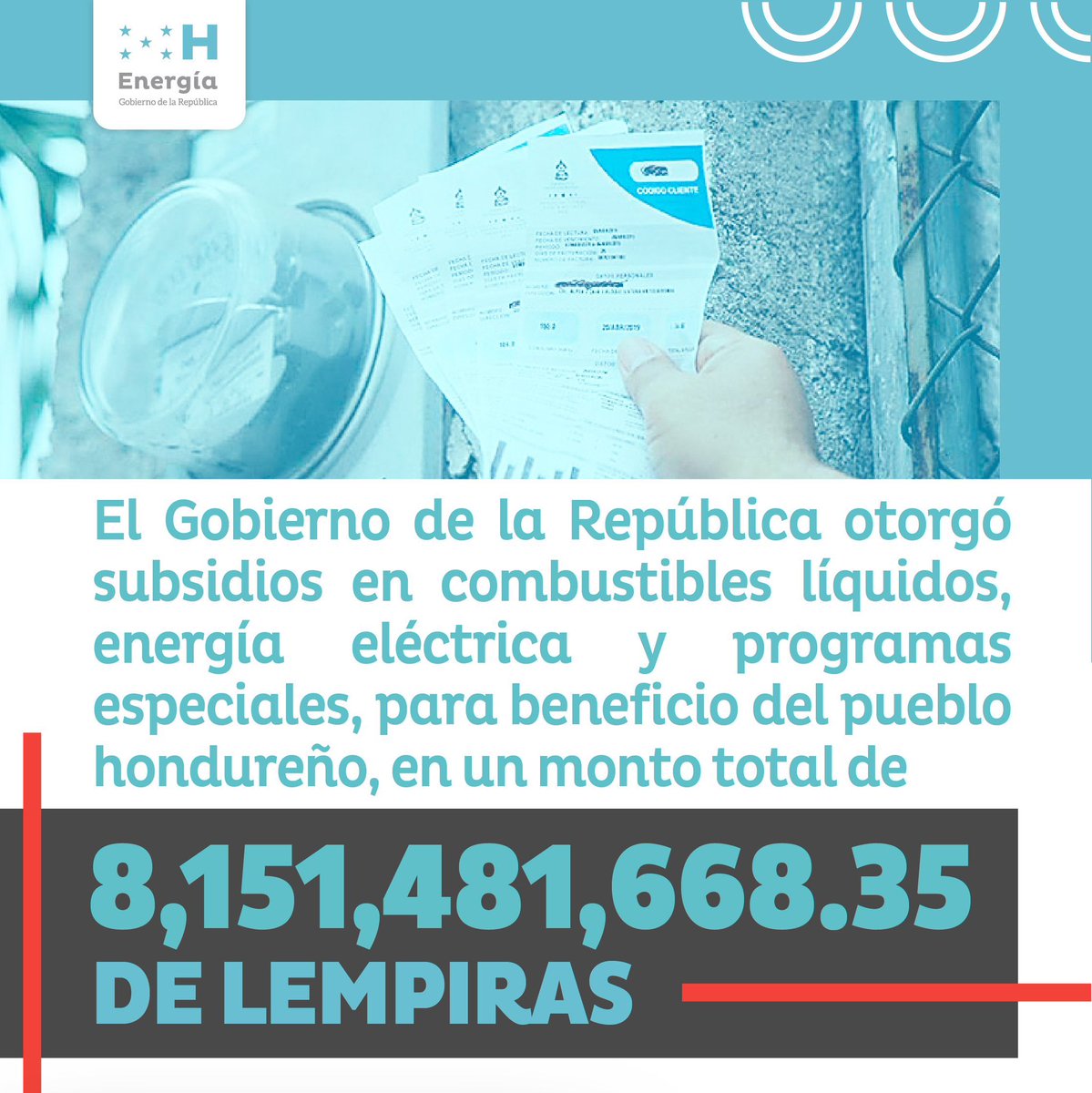 SENHnOficial's tweet photo. Al lado del pueblo y velando por el bienestar de todos. ¡Así continuaremos beneficiando a las y los hondureños! 

#XiomaraCumple 
#SENavanza https://t.co/a75RROHPIv