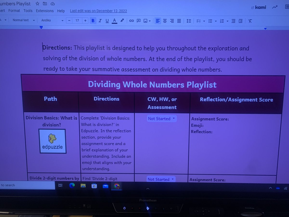 My PD session was initially about creating writing playlists. After reviewing feedback from my #rocksolid session participants, I created learning playlists in other subject areas as well. Who says we can’t do a playlist for math? #EbinportLiftsMe