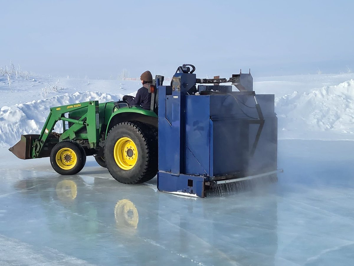 Southwood Winter Park ready for Members to start the New Year off with fun and exercise. Ice Rink flooded and trails groomed! #YouBelongHere