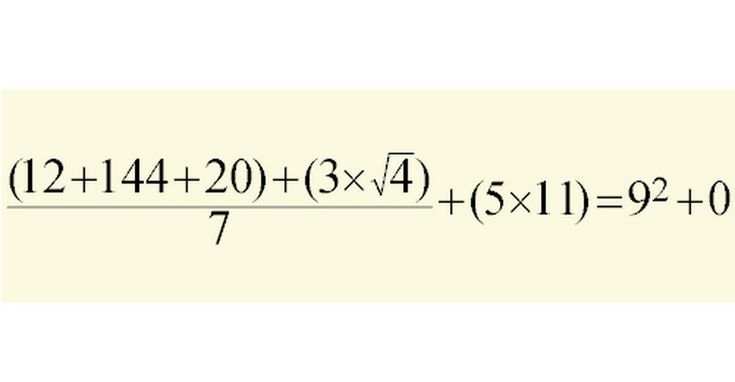 Scottie_i95's tweet image. One of my favourite equations. Beautiful mix of maths and poetry 🤗

A dozen, a gross, a score
Plus 3 times the square root of 4
Divide by 7
Plus 5 times 11
Equals 9 squared and no more

#maths #physics #mathstudents #poetry