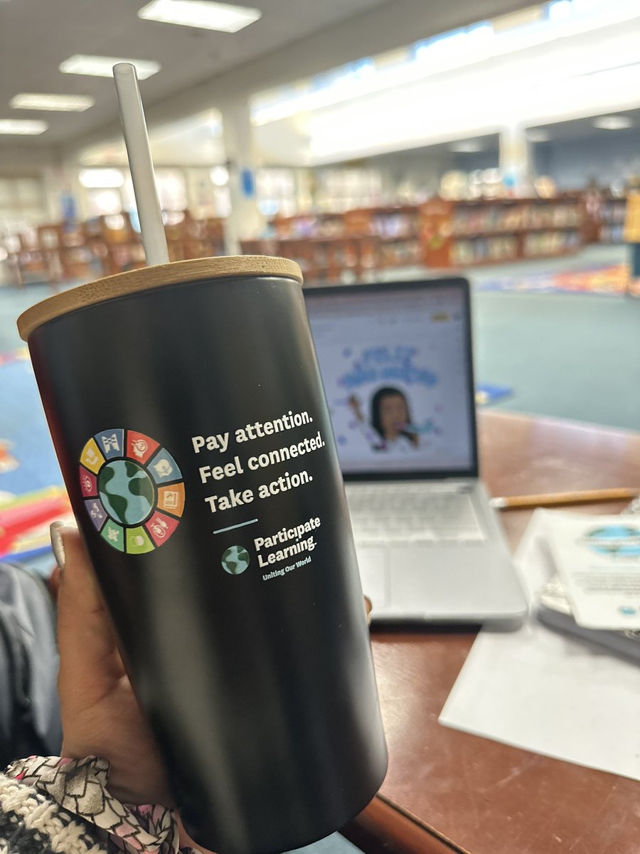 New year, new tumbler! 🎊🥤Thanks <a href="/ParticipateLrng/">Participate Learning</a> new swag has arrived and I’m so ready to use it! #UnitingOurWorld ✨