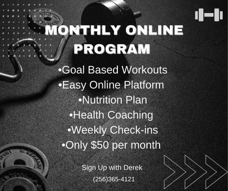 Any gym at any time, we can create a plan to help you crush all your goals!