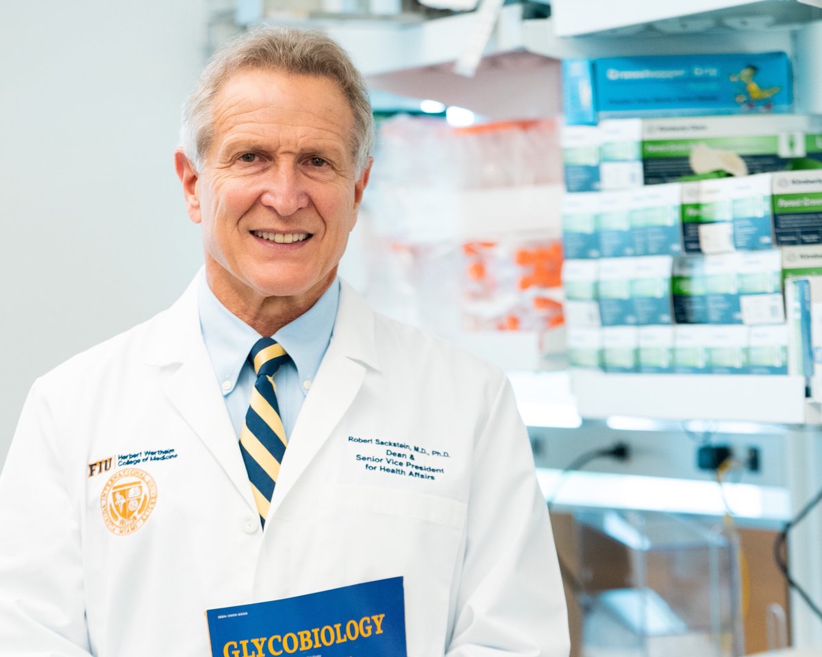 Dr. Robert Sackstein, Translational Glycobiology Institute at FIU, has been awarded a new #patent that "provides a therapeutic approach to prevent cancer metastasis and stop life-threatening inflammatory conditions." This is the Institute's first patent. 
go.fiu.edu/tgifpatent