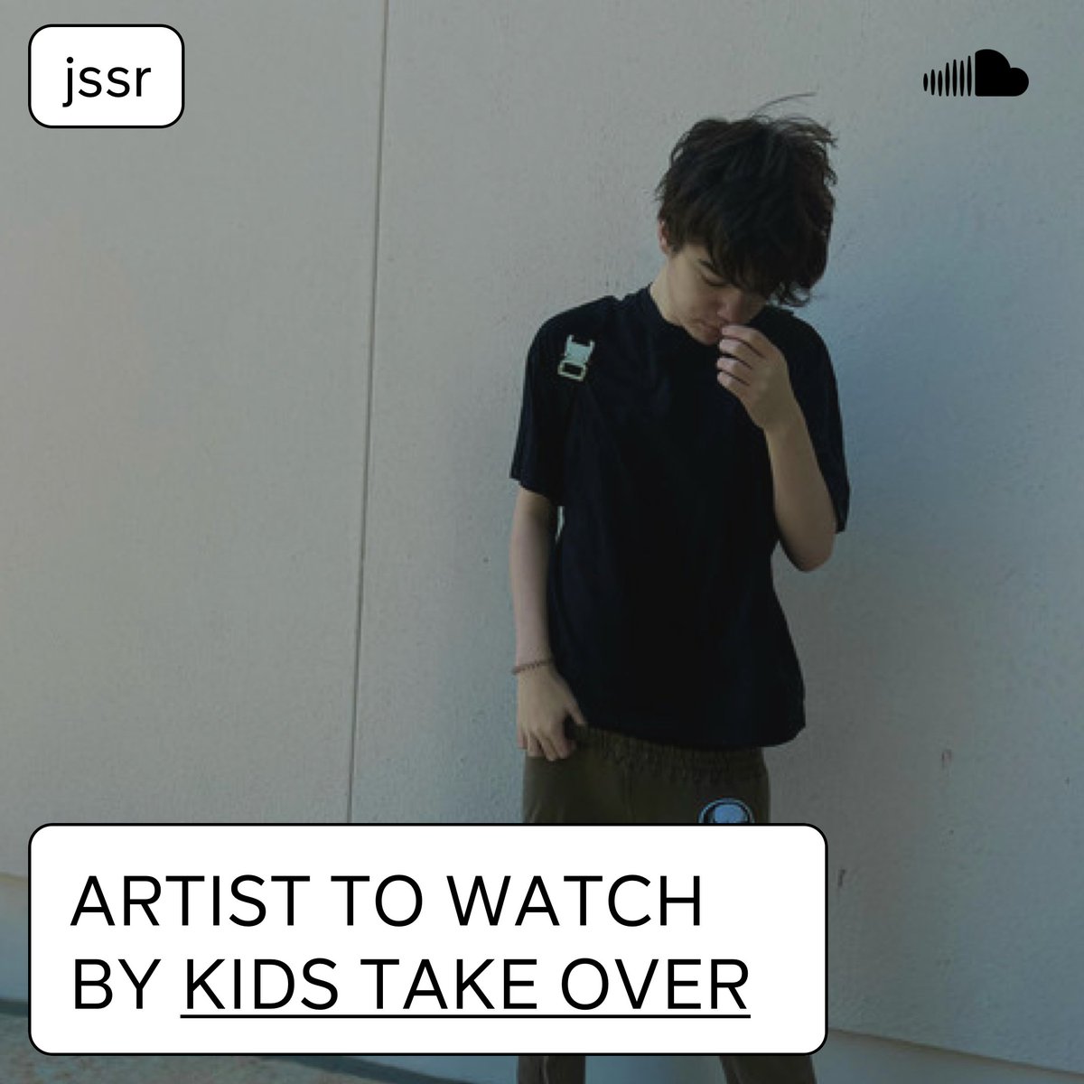 SoundCloud's tweet photo. This week's @kidstakeover_ artist to watch is #jssr -- Hailing from Austin, Texas, jssr is in a lane of his own. With genre-bending production and uniquely catchy vocals, jssr's sound is seriously unforgettable. Keep your eye on him! https://t.co/duPf5rPzW2