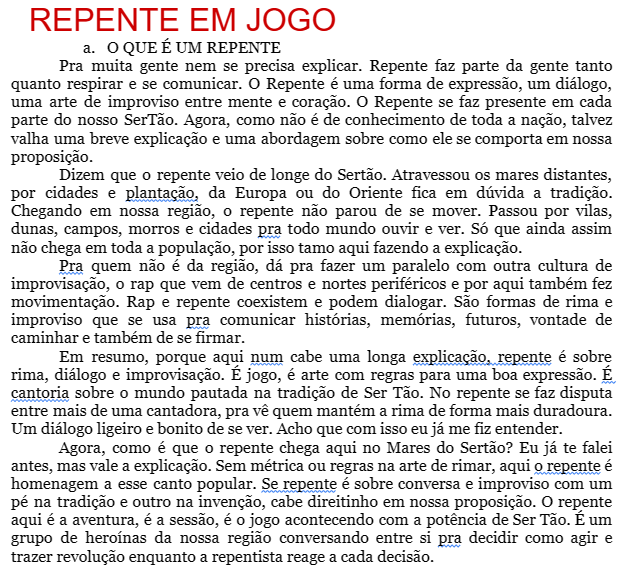 cajuartstudio's tweet image. Estamos em silêncio por aqui, mas o trabalho segue ligeiro igual se faz repente. Falando nele, aqui uma prévia desse tópico no Mares do Sertão