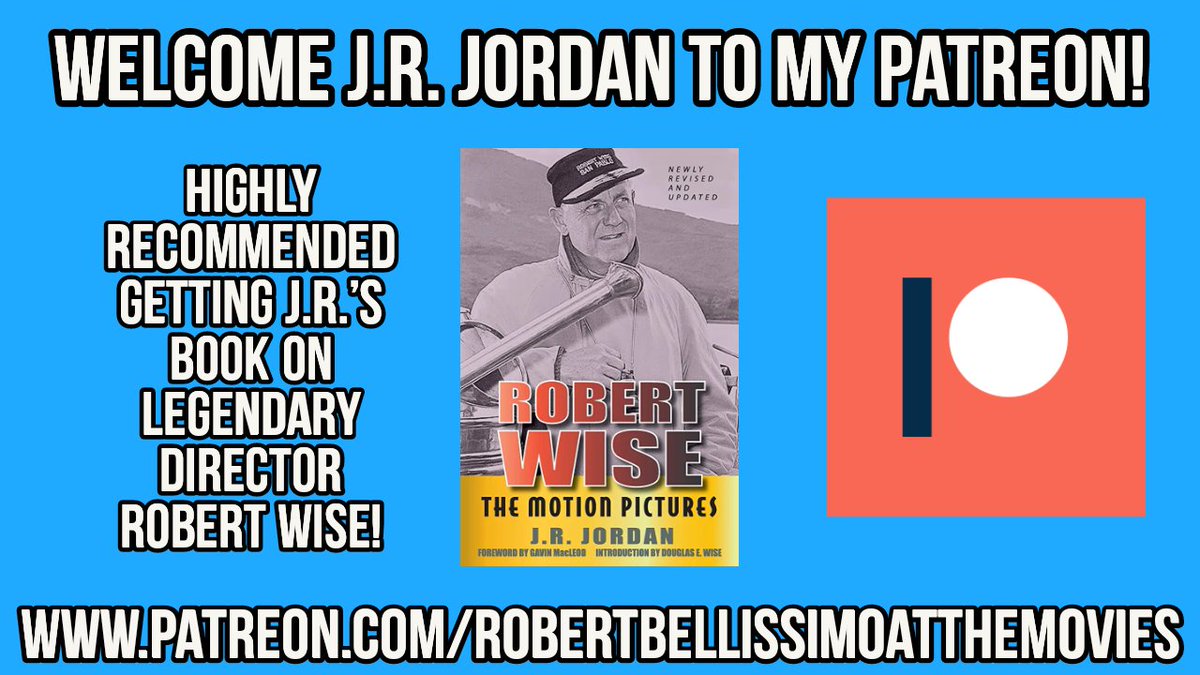 RBatTheMovies's tweet photo. Welcome J.R. Jordan to my #Patreon!
https://t.co/qvAHcqKyBk
#Patreoncreator
#movies
#supportforcreators
#patreonsupport https://t.co/dzGmZoPkGj