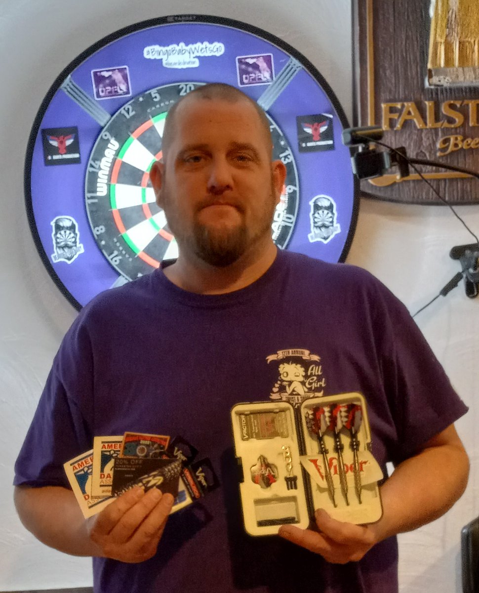AmericanDarters's tweet image. ADA Member, Jason Daigneault of Maine - November MOTM Open Steel Tip
&quot;I recently started playing in the American Dart League...what a great experience! Ready to see what 2023 has in store!&quot;

#adafamily #viper #gldproducts