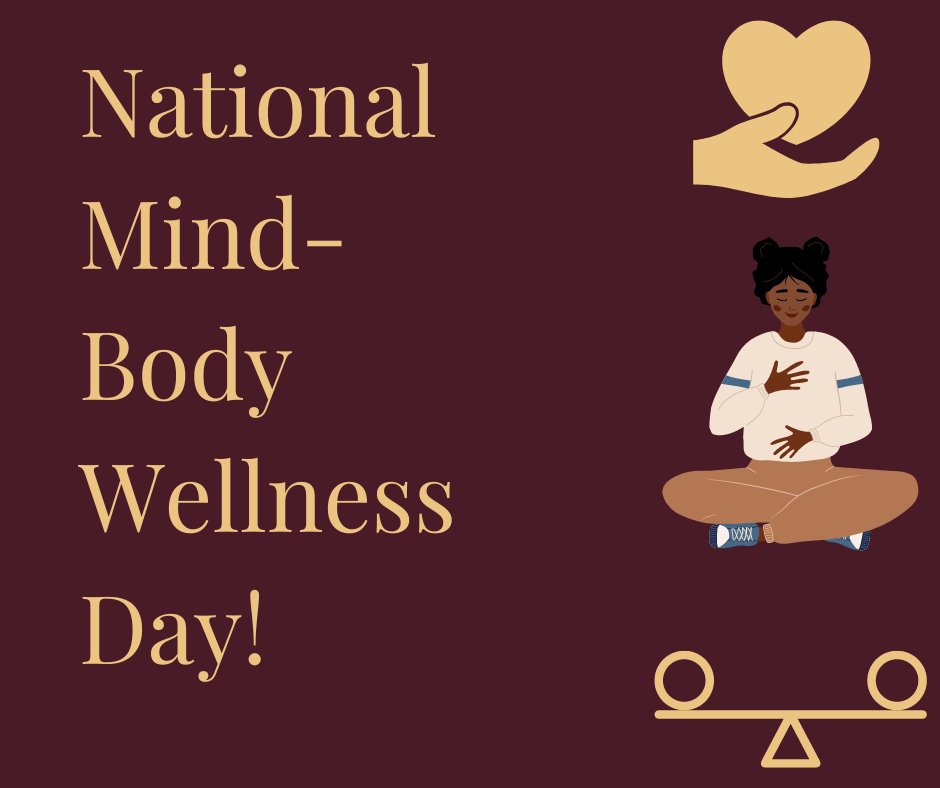 hugheysdc's tweet photo. It's International Mind-Body Wellness Day! A time to make sure that the mind and body are aligned and balanced moving forward. Be sure to tend to you this year and ensure that your wellness is taken care of. #mindbodywellness #accounting #bookkeeping #payroll #taxes https://t.co/aCTlrDjjHw