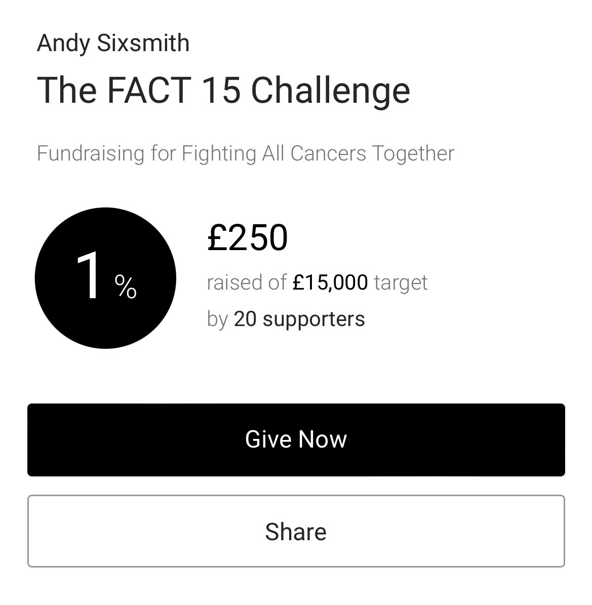ToonPolls's tweet photo. Get in! The “£250 by kick off” target has been hit with 45 minutes to spare. Thanks to all of you who donated. 

What a great start towards an ambitious £15k target for Andy. Can’t wait to see the first of his 15 challenges. 

#NUFC | @SixsmithTV https://t.co/6CJ8aSX3Ac