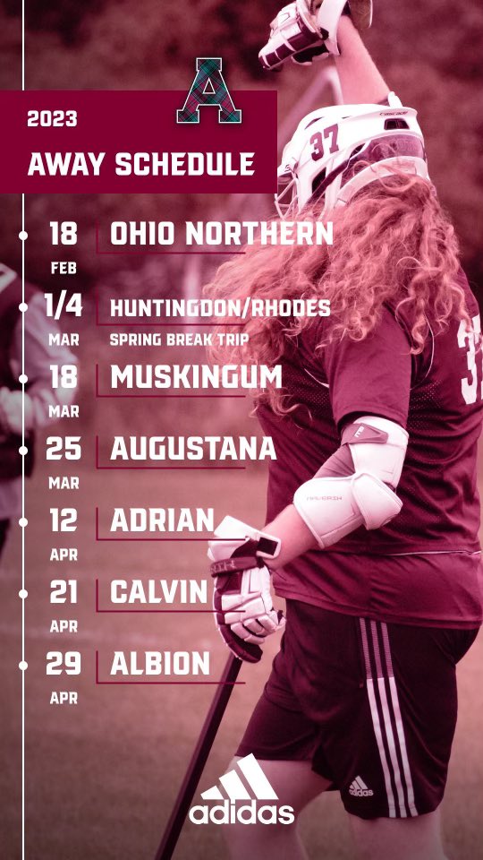 Here is a look at our 2023 away games. #scots #mlax #scotslax