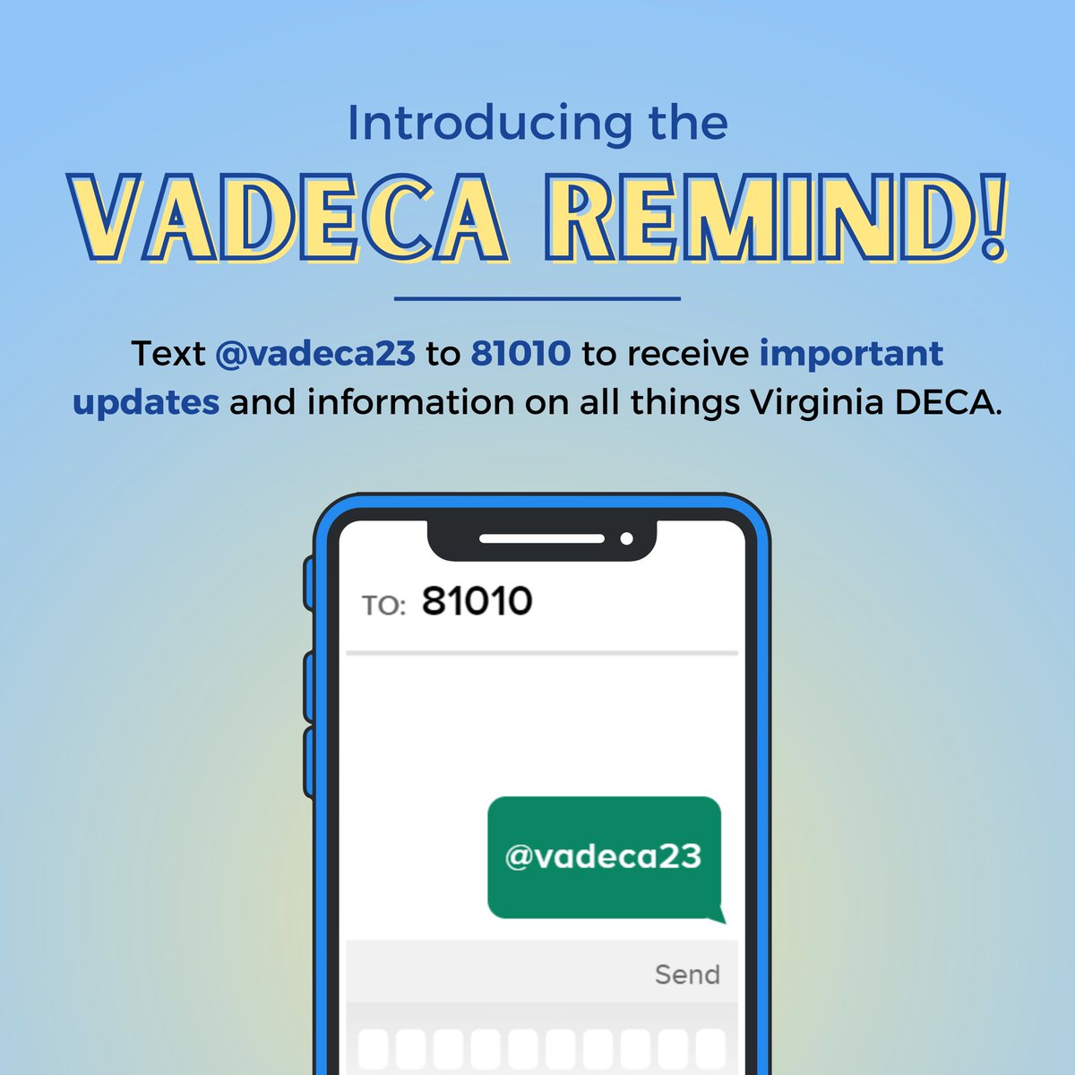 Virginia DECA tweet media