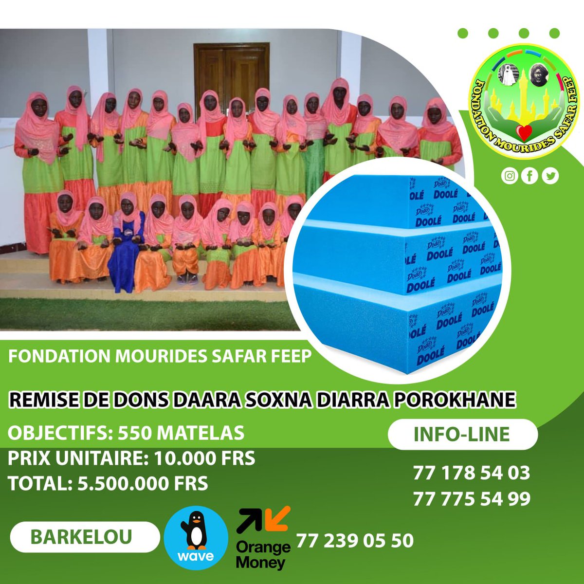 Fondation Mourides Safar Feep tweet media