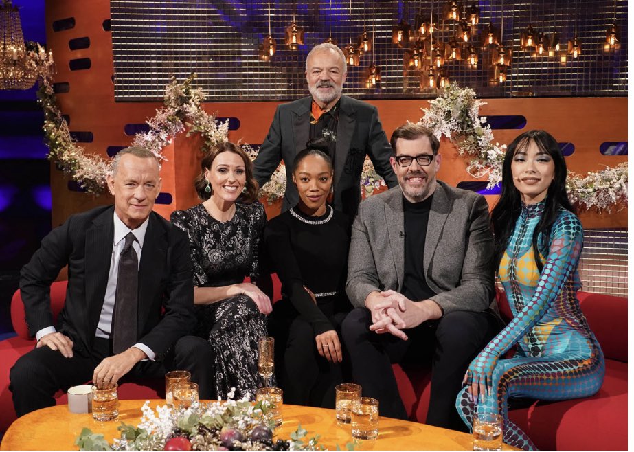 Nuevos episodios de “El Show de Graham Norton” llegan a <a href="/FilmAndArtsTV/">Film & Arts</a> , todos los jueves a las 9 pm.