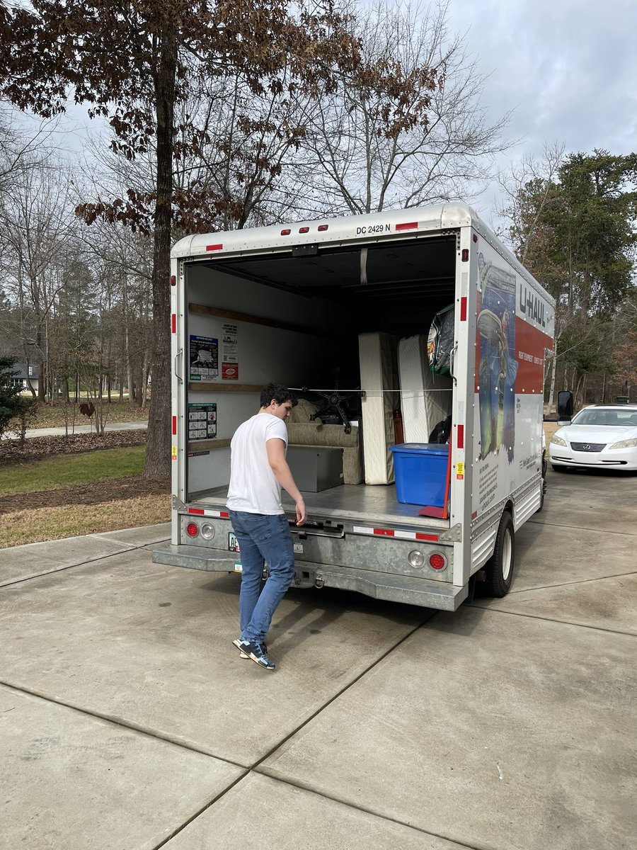 And #3 is leaving for college. I’m officially an empty nester🥲