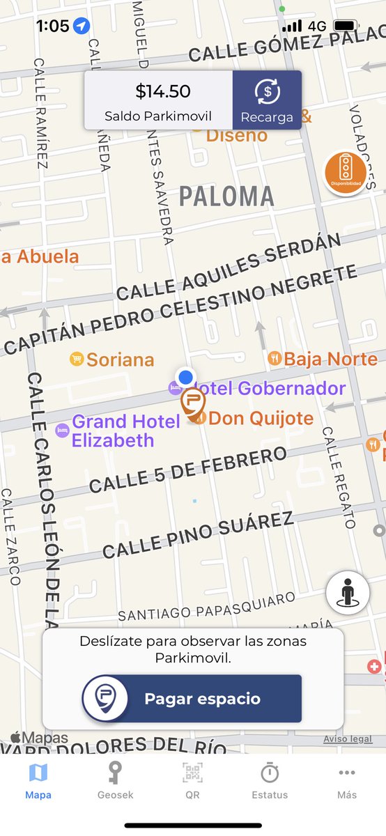rmadrigals's tweet photo. @DgoMunicipio no está funcionando la aplicación de parkimovil no se puede pagar el estacionamiento. https://t.co/u9z0BgEAYN