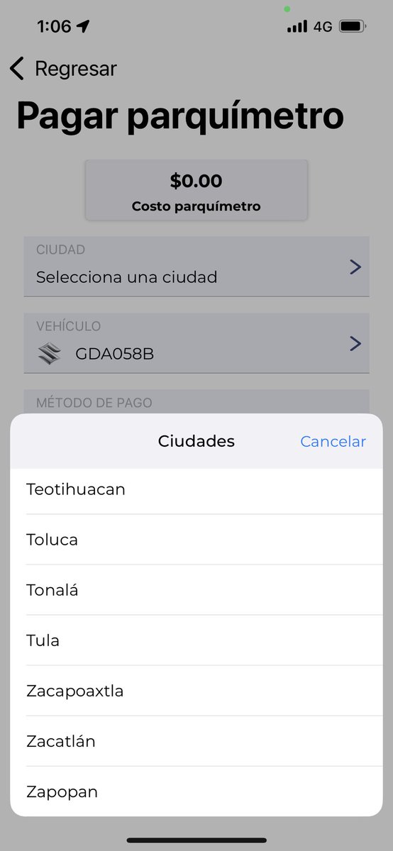 rmadrigals's tweet photo. @DgoMunicipio no está funcionando la aplicación de parkimovil no se puede pagar el estacionamiento. https://t.co/u9z0BgEAYN