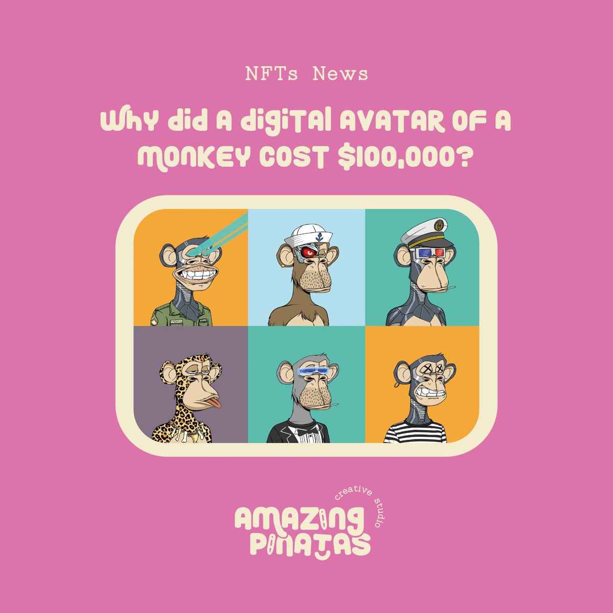 AmazingMeta's tweet photo. 🧐Wanna know the secret behind the NFT's greatest collections? Here we make it easy for you.😎
-
-
-
Tags
#web3 #web3crypto #web3community #web3education #web30 #cryptoknowledge #cryptoworld #cryptomarket #cryptoeducator #cryptotips #cryptoeducation #cryptoknowledge https://t.co/NH1GfaaVLc
