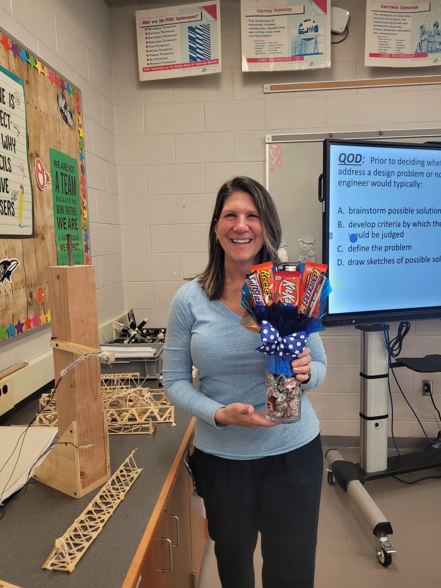 DrKathleenSetz's tweet photo. Thanks to Ms. Zacharski, Tech Ed, Sollers Point teacher of the year @SollersPoint @CTE_BaltCoPS https://t.co/VR26ezjFPi