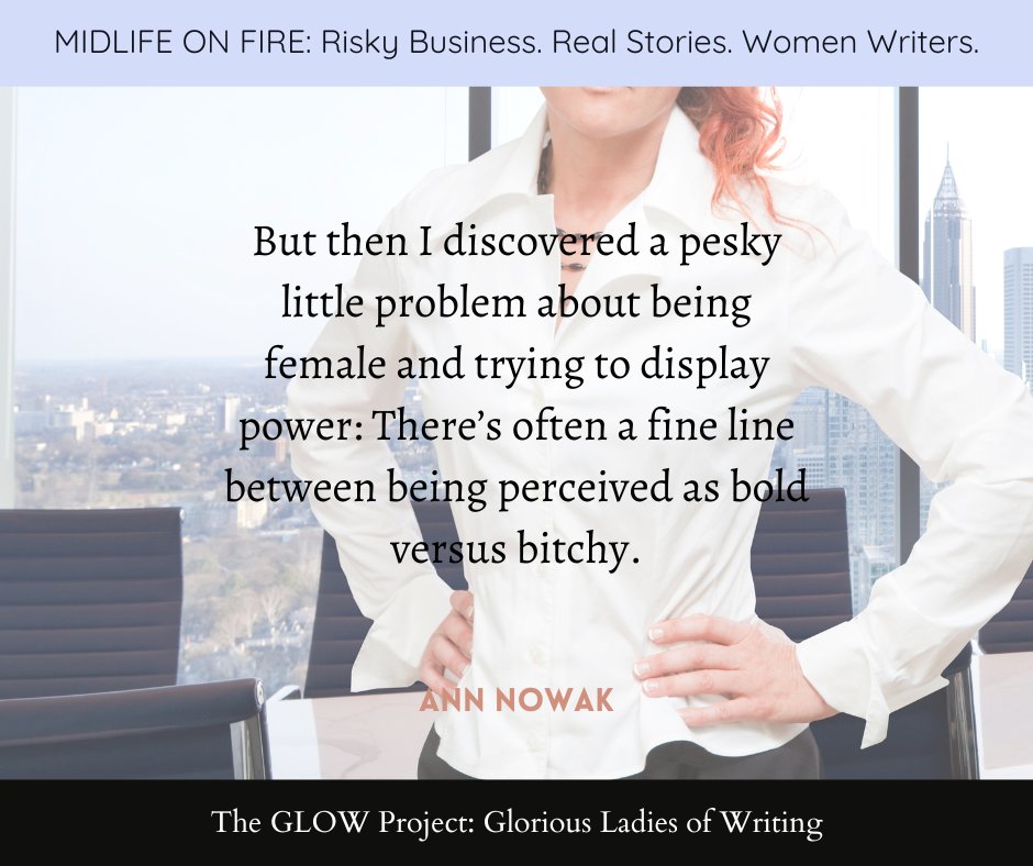 cklovewrites's tweet photo. Midlife on Fire Vol. 2 Writer Feature:
In her essay, "The Little-Lady Lawyer Fights Back," Ann Nowak talks about finding her voice and the confidence within to stare down the hostility of men and emerge triumphant.
#MIDLIFEONFIREVol2 #WOMENWRITERS #theglowproject #writerswords https://t.co/uOAFIGwLH3