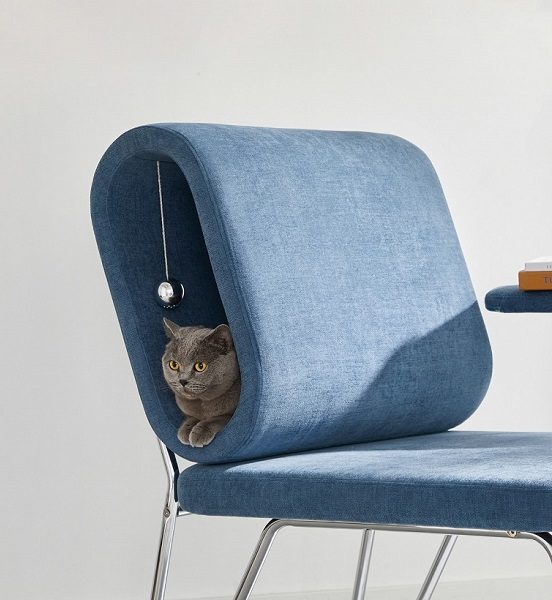 The Sharing Joy: Designed by Zhe Gao for Humans and Cats 
👉 icreatived.com/sharing-joy-zh… 

#chair #furniture #petlover #pet #catlover #design #designer #products #producdesign #industrialdesign
#industrialdesigner