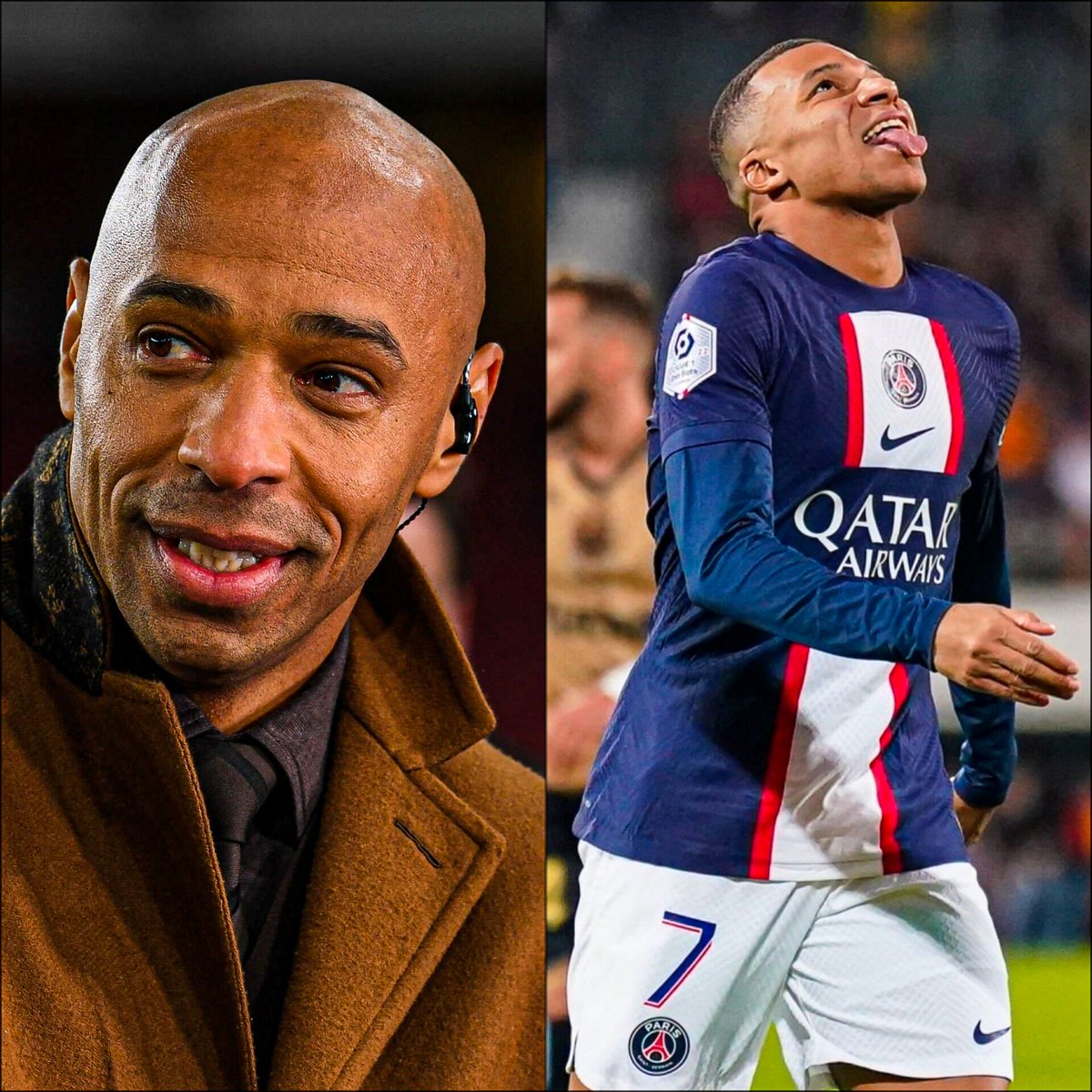 dataref (@dataref_ar) on Twitter photo "Creo que Kylian Mbappé quiere ganarlo todo. Quiere ganarlo todo, pero luego necesita de un tal Leo Messi".
🗣️🇫🇷 Thierry Henry en <a href="/PVSportFR/">Prime Video Sport France</a>. "Creo que Kylian Mbappé quiere ganarlo todo. Quiere ganarlo todo, pero luego necesita de un tal Leo Messi".
🗣️🇫🇷 Thierry Henry en <a href="/PVSportFR/">Prime Video Sport France</a>.
