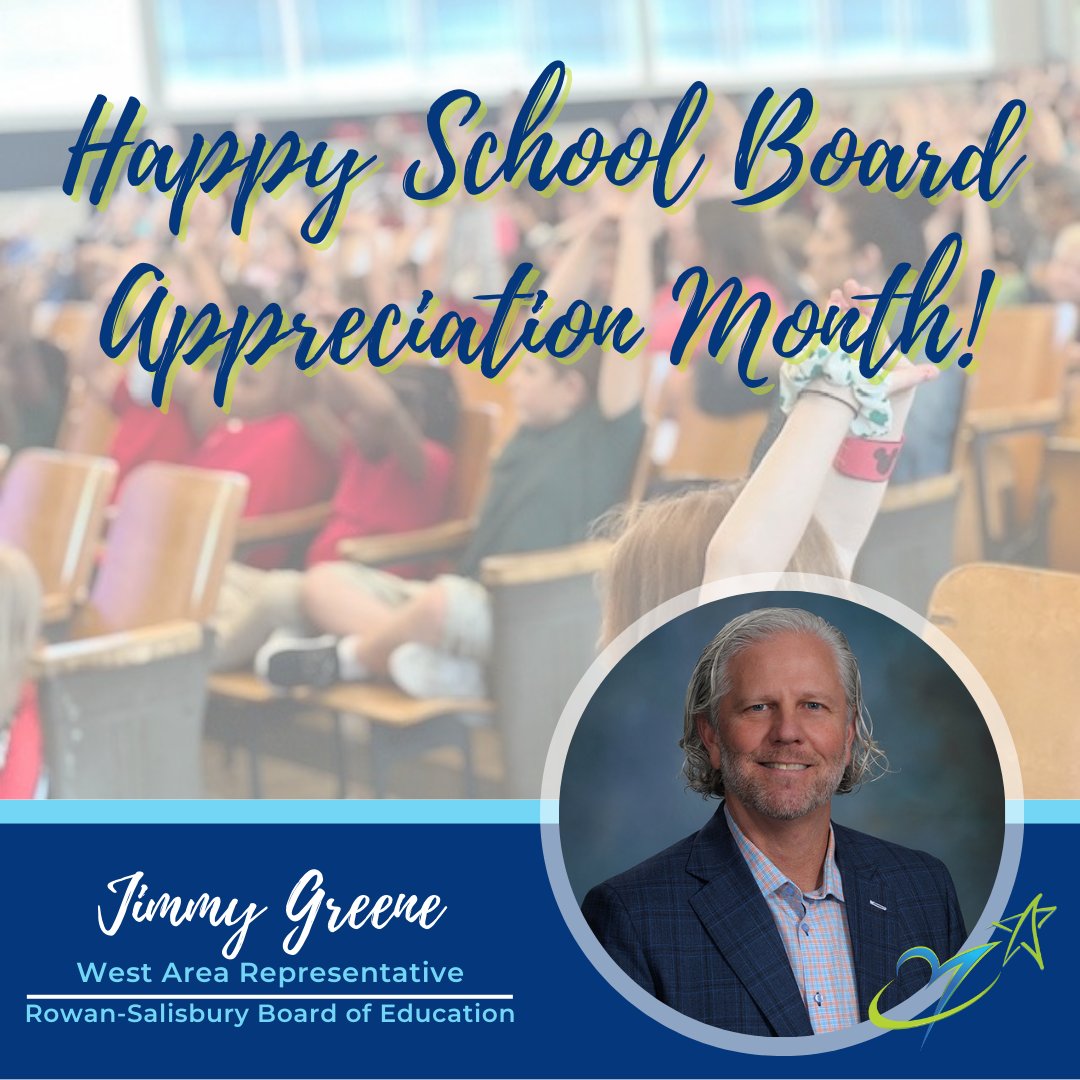 Thank you, Jimmy Greene, for your extraordinary service to our students, our schools and our community! Happy School Board Appreciation Month! #RSSExtraordinary #SchoolBoardMonth #nced #ncsba