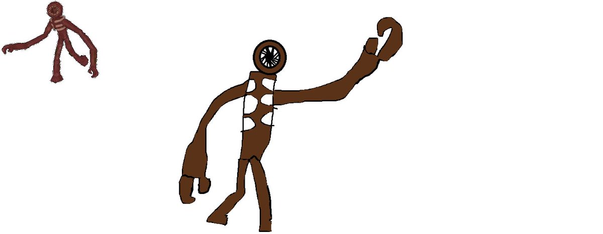 LDurpi's tweet photo. #doorsfanart I made figure but I'm kind of bad at drawing
(also i drew this in microsoft paint) https://t.co/H36ETJk2FC