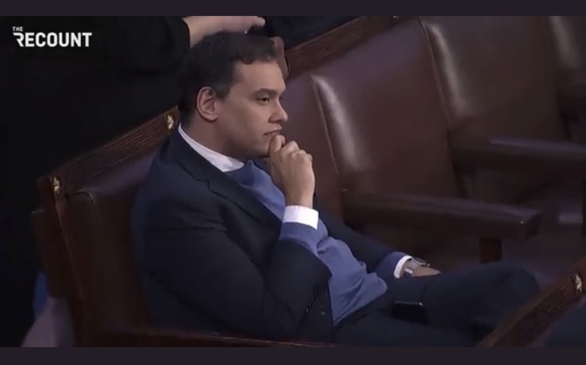 Grace4NY's tweet photo. They allowed Santos into the chambers but not my snacks. https://t.co/Gevg00VcIY