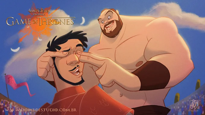 8. Oberyn Martell y Gregor Clegane 