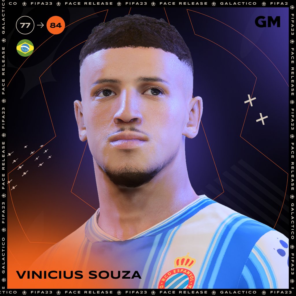 GalacticoFaces's tweet photo. Vinicius Souza 🇧🇷

Release⚡️ 

Download on BMAC: https://t.co/7n2mhdJw38

Download on Patreon: https://t.co/1efg8KqZIY

Peace! ✌️

@EASPORTSFIFA #galacticofaces #mod #faces https://t.co/rjsznreTzs