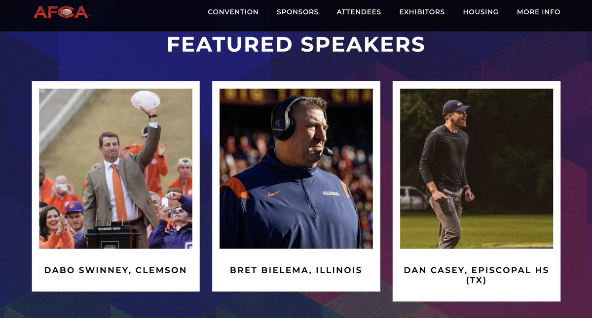 CoachDanCasey's tweet photo. Fired up to be back in North Carolina for the @WeAreAFCA Convention!

Would love to connect while we're in CLT - I'll be speaking on Counter &amp; Mesh! https://t.co/Fu2xAnhLHV