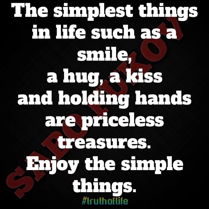 SaboFukov's tweet image. The simplest things in life such as a smile, a hug, a kiss and holding hands are priceless treasures. Enjoy the simple things. 

#simplest #life #priceless #citycafelukaya #truthoflife