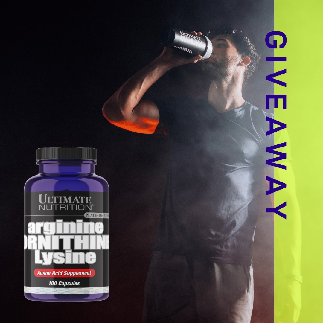 Grow in 2023 with Arginine Ornithine Lysine ✨ Enter for your chance to win a bottle! 
 
ENTRY RULES
1️⃣ Like and retweet
2️⃣ Follow us 

For more chances to win, like our last 3 tweets!

#ultimatenutrition #beultimate #supplementgiveaway #giveaway #giveawayalert