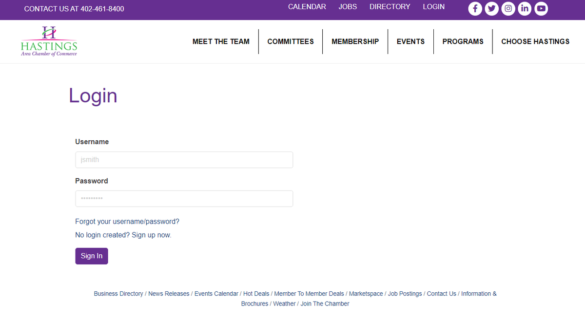 Are The Representatives Listed For Your Business Up To Date?

Deactivate employees who no longer work for you, verify correct emails and phone numbers, and check on the accuracy of job titles. Be sure to add any new employees!

Login here>>> business.hastingschamber.com/login/
