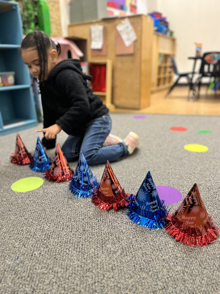 ProjectBeforeGF's tweet image. These preschoolers rang in the New Year practicing patterns and sharing their hopes for the year 2023!