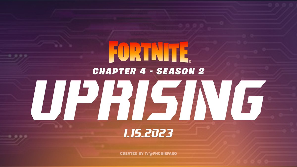 The Island is advancing...🤖

Chapter 4 - Season 2: Uprising (Concept) drops January 15th | #Fortnite