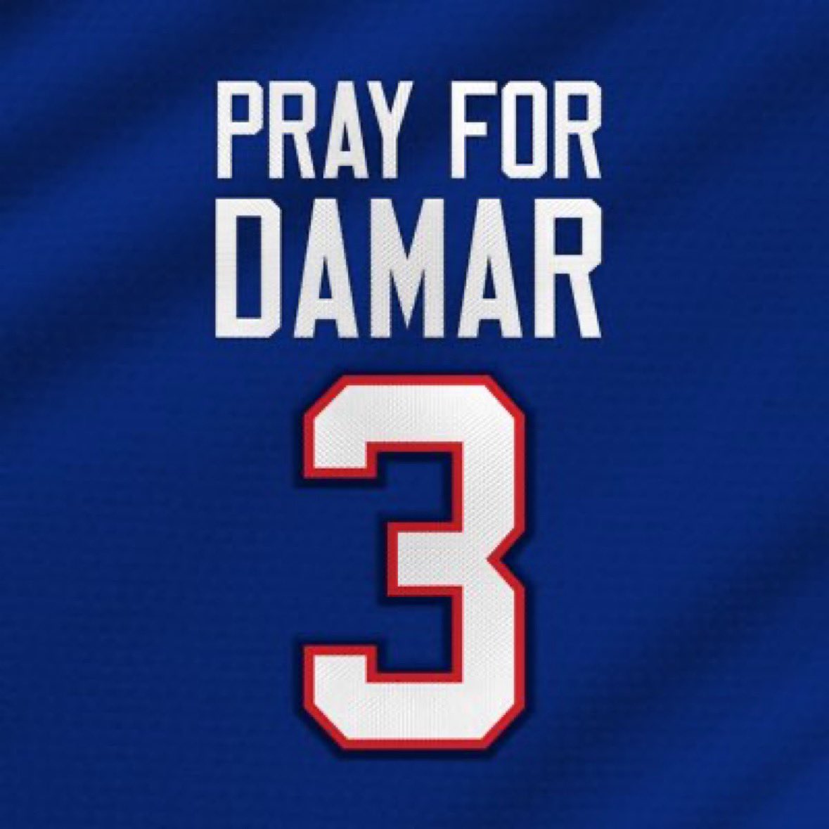 Each and every NFL team has changed its Twitter avatar to this photo in support of Damar Hamlin: