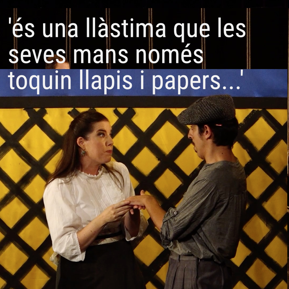 AteneuIgualadi's tweet photo. Ella no deixa d'intentar-ho... què li passa a la Carlota? Vine a veure la producció de l'Ateneu #lacortedelfaraon els dies 11 i 12 de febrer 2023. Regala entrades. #elteuAteneu #alteuateneuhipassencoses @CoralXalest @pepfarres
https://t.co/KLrLHEMbDD https://t.co/4llWYWDNhj