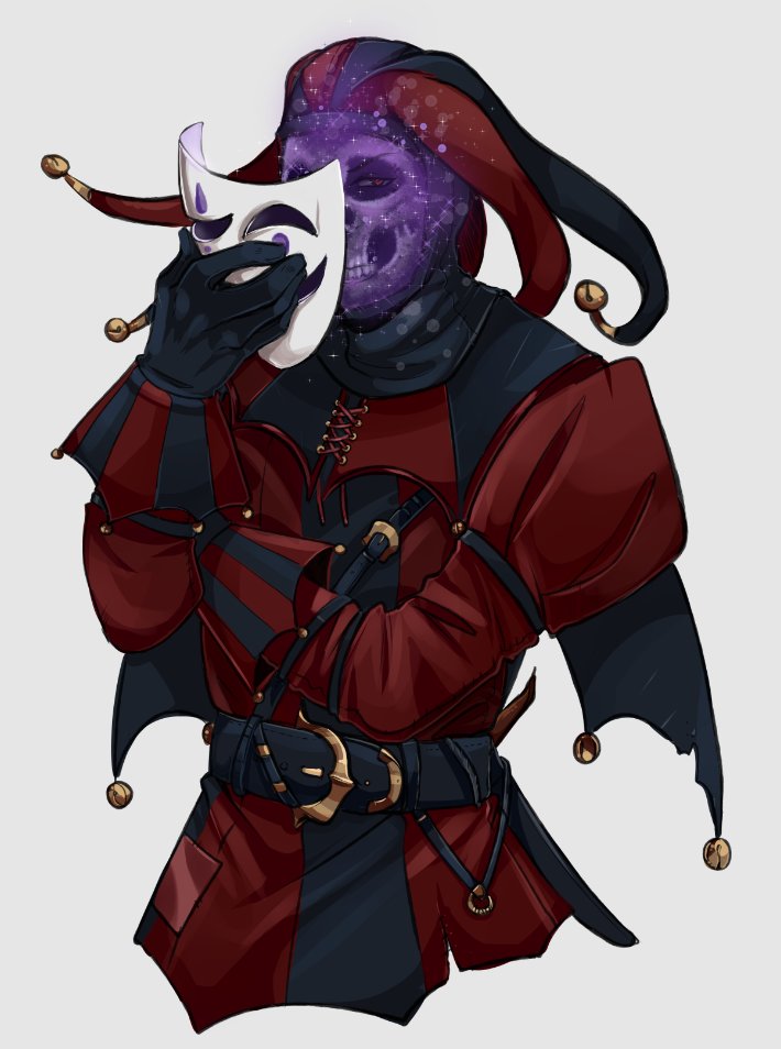 I thought I had posted these before but!
I was commissioned to do character art for a D&amp;D campaign way back when! To be DM'd by <a href="/Nat1Fun/">Dan Muñoz</a> starring @TheSuperRae and <a href="/SousChefBass/">Matthew Wells</a> ! Buncha cuties!! #dnd5e #DnDcharacter