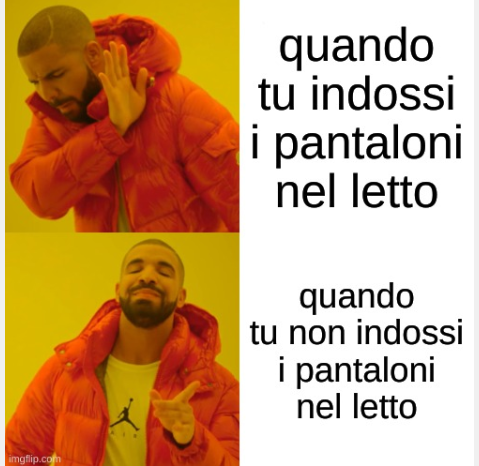 reteRiconnect's tweet photo. Meme di un ragazzo della Prima secondaria IC Manzoni.
Odia indossare i pantaloni del pigiama. Ci siamo fermati a ragionare sul suo messaggio.
I meme sono un mezzo di comunicazione utilizzatissimo.
Spesso, però, possono essere oggetto di fraintendimenti.
#meme #riconnect https://t.co/8zrFQevMo9
