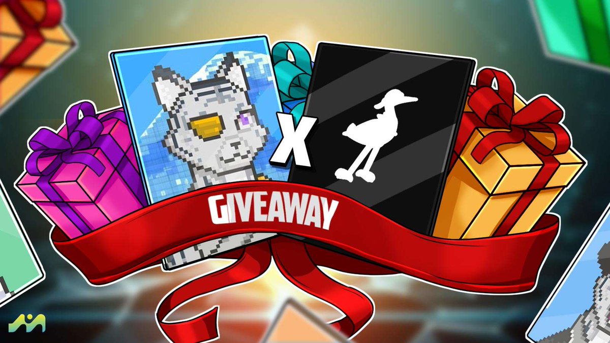 🎁 Giveaway🎁

📢 Attention Regals! We're teaming up with our friends at <a href="/snsstork/">Stork - Old handle</a> to give away 3 of their Stork WL roles!

🫂 Follow <a href="/snsstork/">Stork - Old handle</a> &amp; <a href="/RegalCatsNFT/">Regal Cats 👑😼</a>
♥️  Like + Retweet
3⃣ Tag 3 friends!

⏰ Winners will be announced in 72hrs!