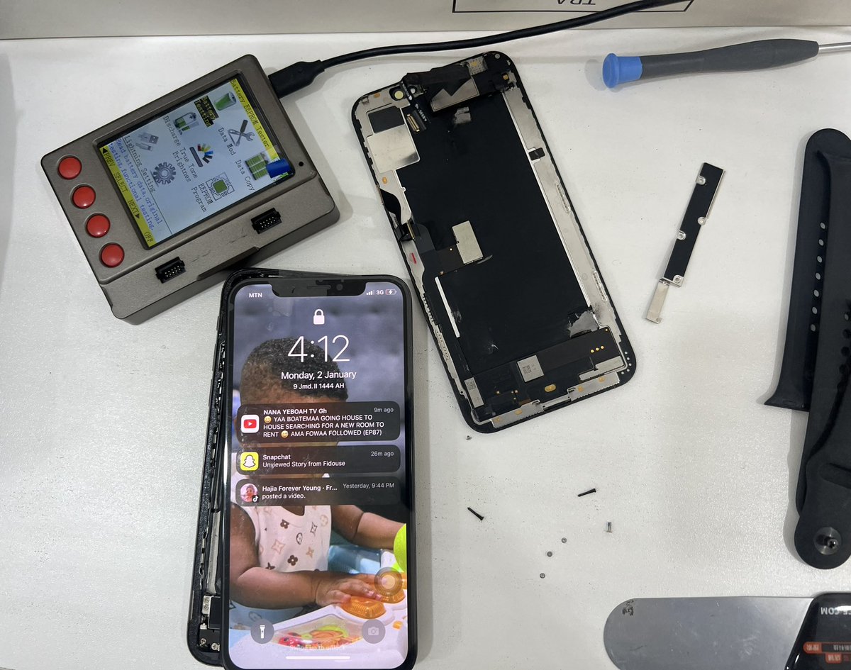iTech911's tweet photo. iPhone Fixes with Genuine Parts + Warranty
0558690908 | 0262666226
#iTech911 #iBuy #iSell #iSwap #iFix #Apple #Accra #Ghana ♻️ #iDealerShip
https://t.co/7siANqIIAd https://t.co/oAwq4s7awz